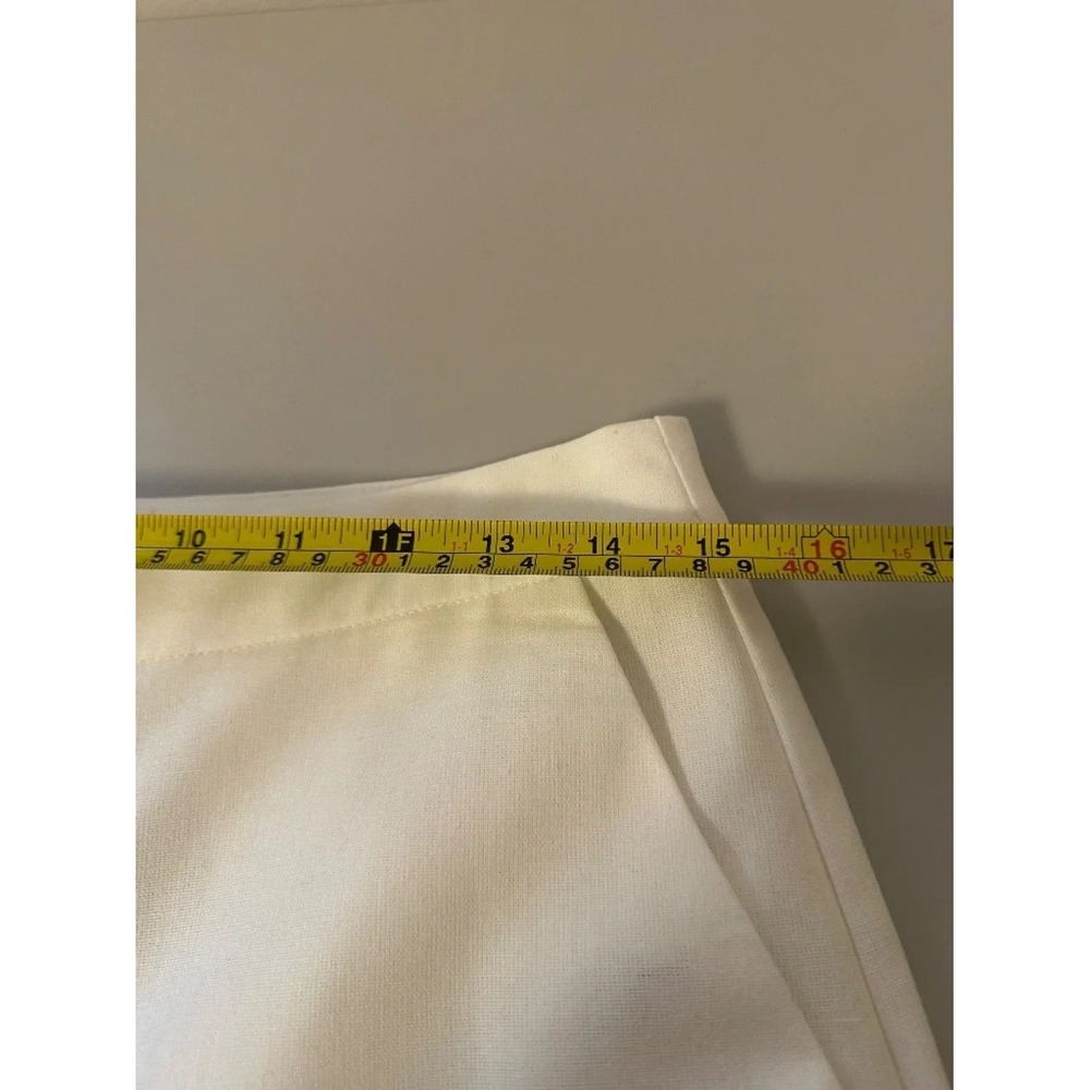 NWT Able White Linen and Cotton Wide Leg High Rise Pants | Size Medium - Picture 8 of 11